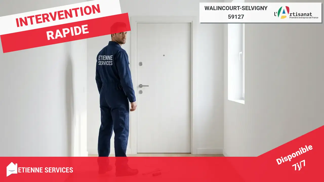 Dépannage et Installation par votre Serrurier Walincourt-Selvigny (59127)