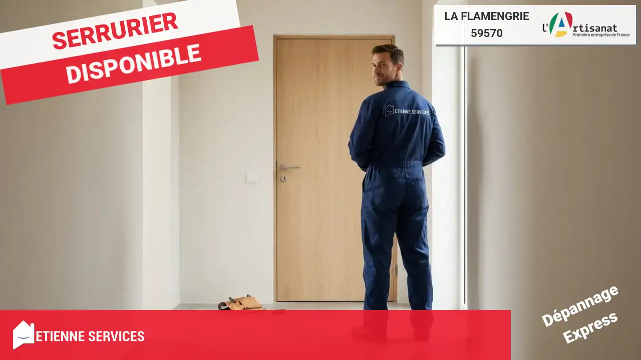 Dépannage et Installation par votre Serrurier à La Flamengrie (59570) : Service Complet