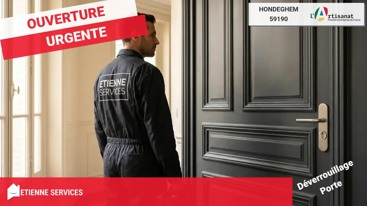 Service d'Ouverture de Porte par votre Serrurier à Hondeghem