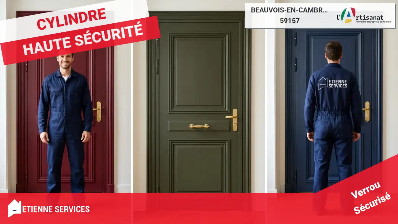 Installation et Remplacement de Serrure par Serrurier à Beauvois-en-Cambrésis (59157)