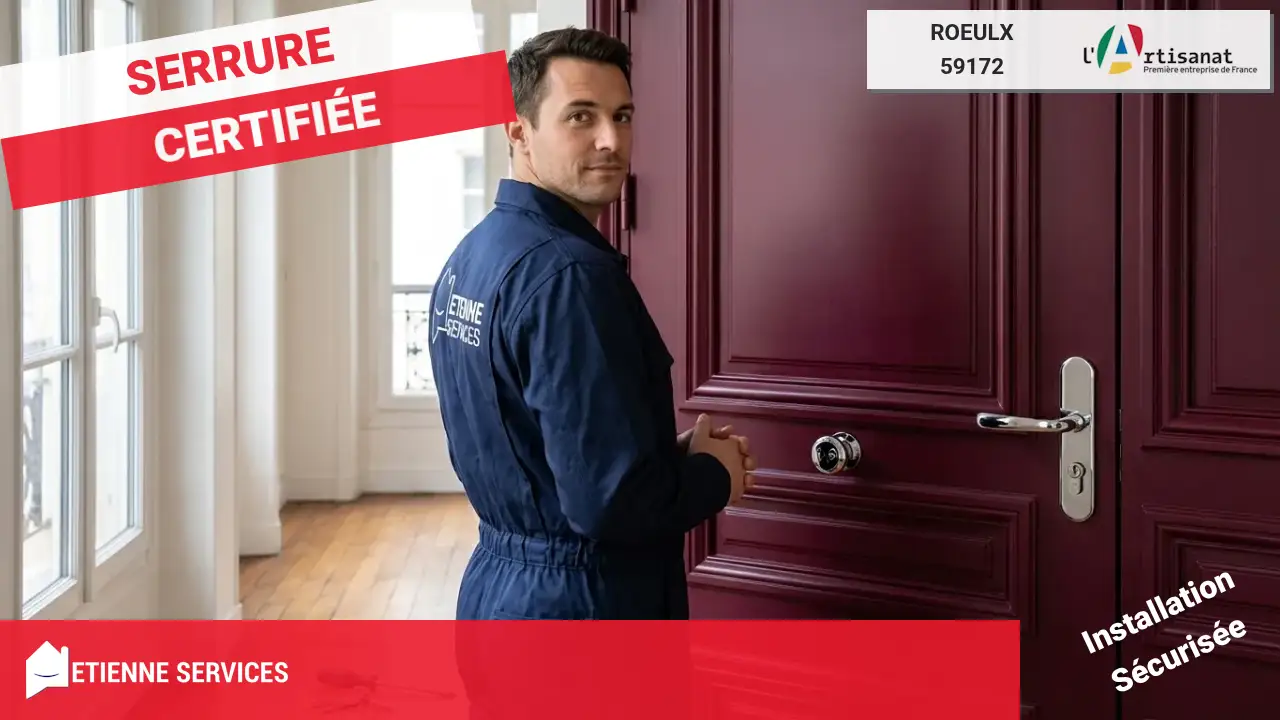 Installation et Remplacement de Serrure : Serrurier Roeulx