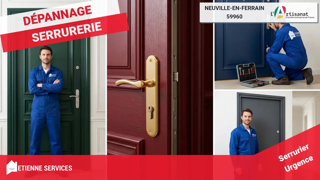Serrurier Neuville-en-Ferrain : Service Complet de Dépannage et Installation