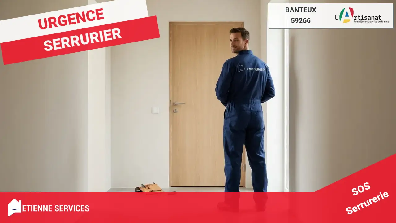Dépannage et installation de serrurerie : Serrurier Banteux-59266