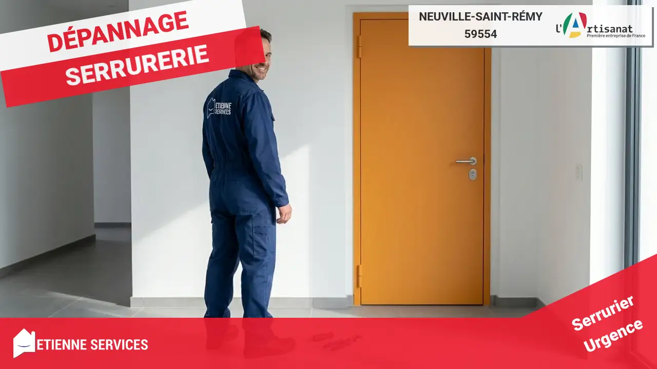 Dépannage et Installation par votre Serrurier à Neuville-Saint-Rémy (59554)