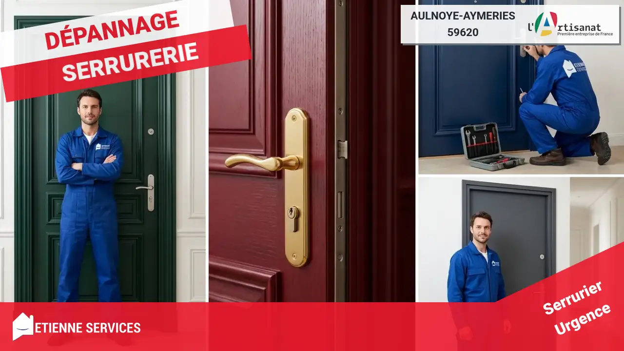 Dépannage et Installation par votre Serrurier Aulnoye-Aymeries 59620