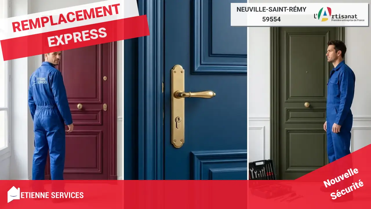 Service de Dépannage Serrurier d'Urgence à Neuville-Saint-Rémy et Alentours