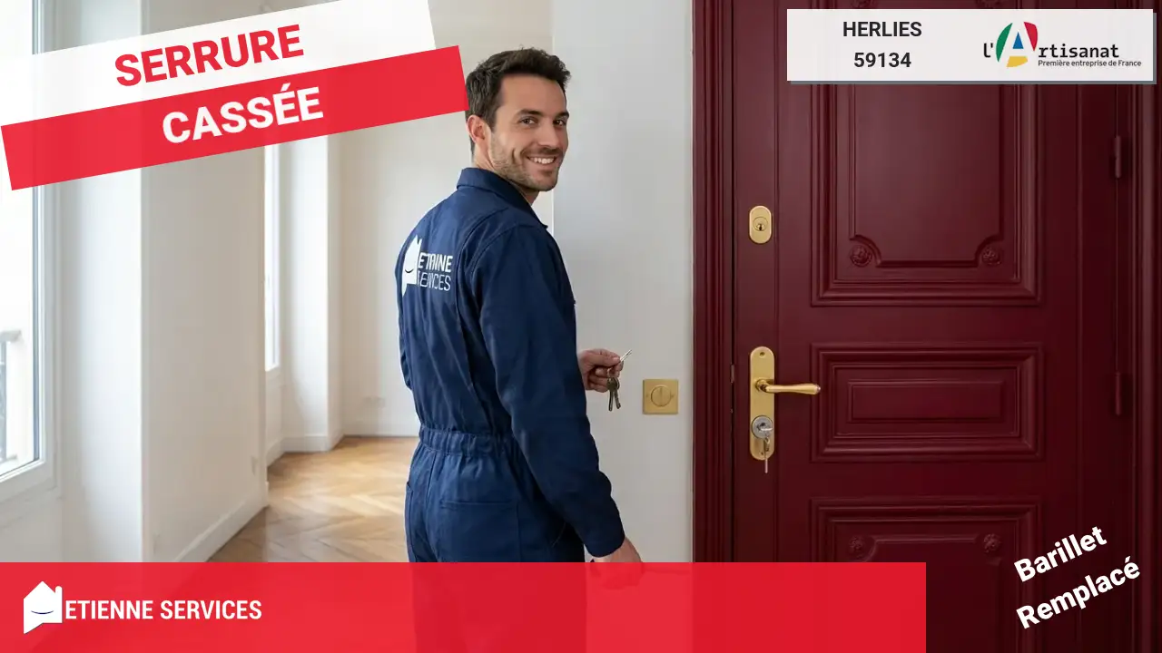 Dépannage de Serrurerie en Urgence à Herlies (59134)
