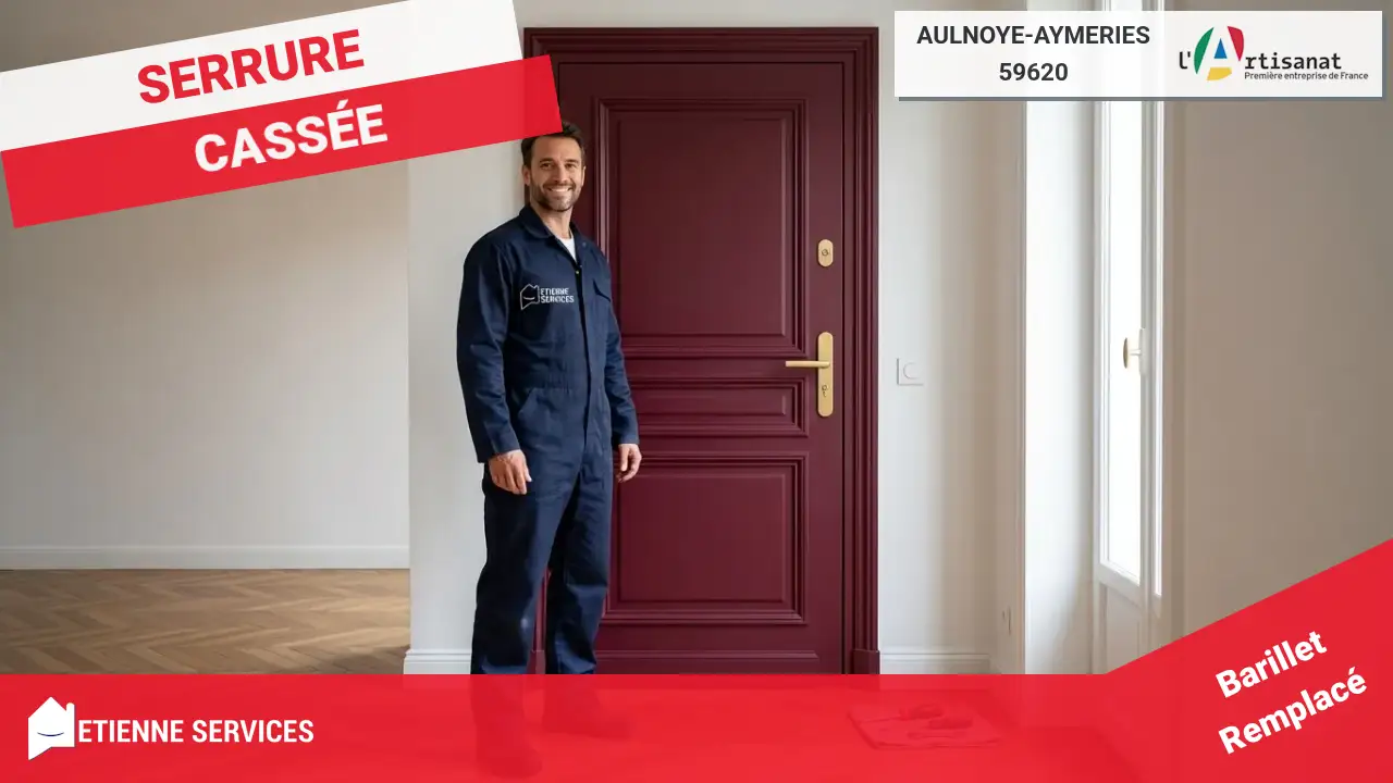 Dépannage de Serrurerie à Aulnoye-Aymeries : Service d'Urgence 7j/7