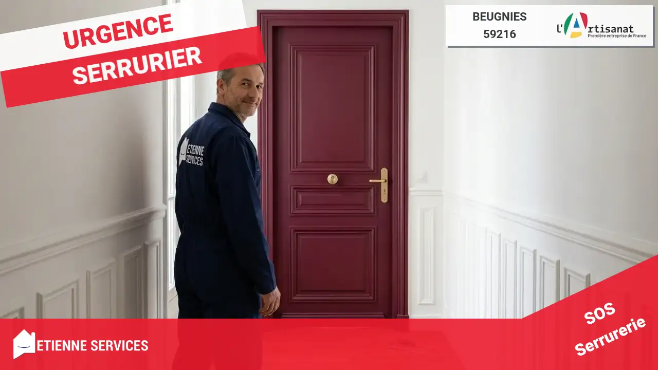 Dépannage et Installation par votre Serrurier à Beugnies