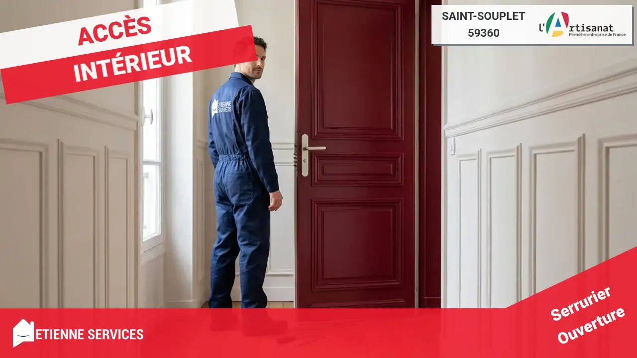 Expertise en Ouverture de Porte : Serrurier à Saint-Souplet