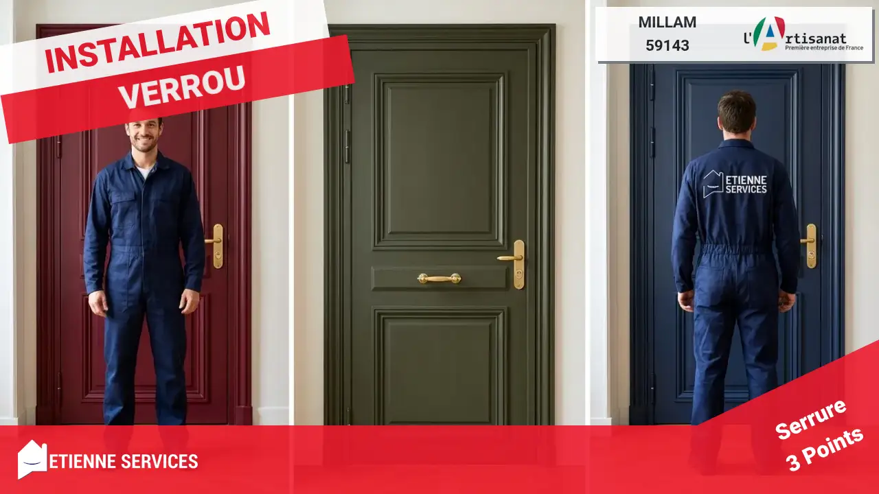 Installation et Remplacement de Serrure : Votre Serrurier Expert à Millam (59143)