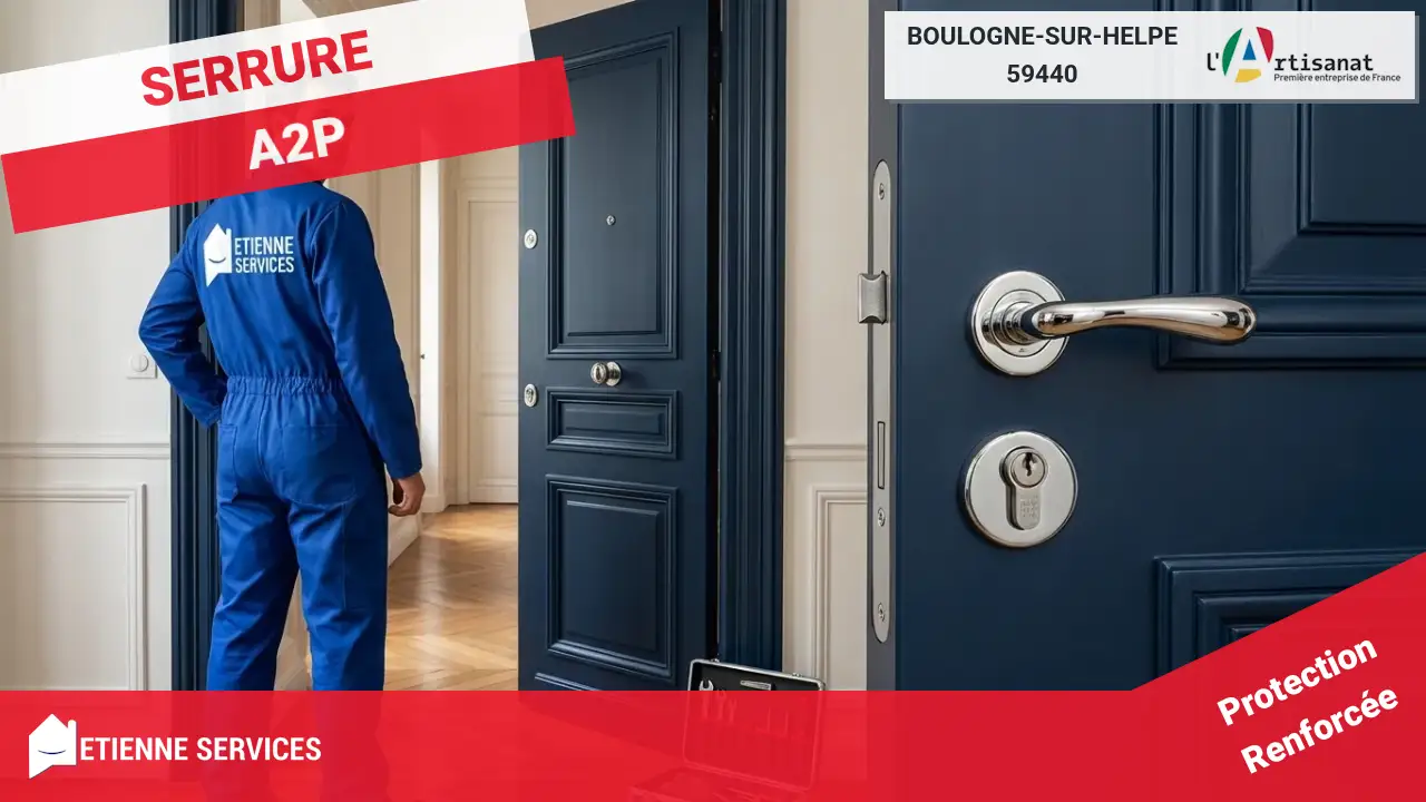 Installation et Remplacement de Serrure : Serrurier à Boulogne-sur-Helpe