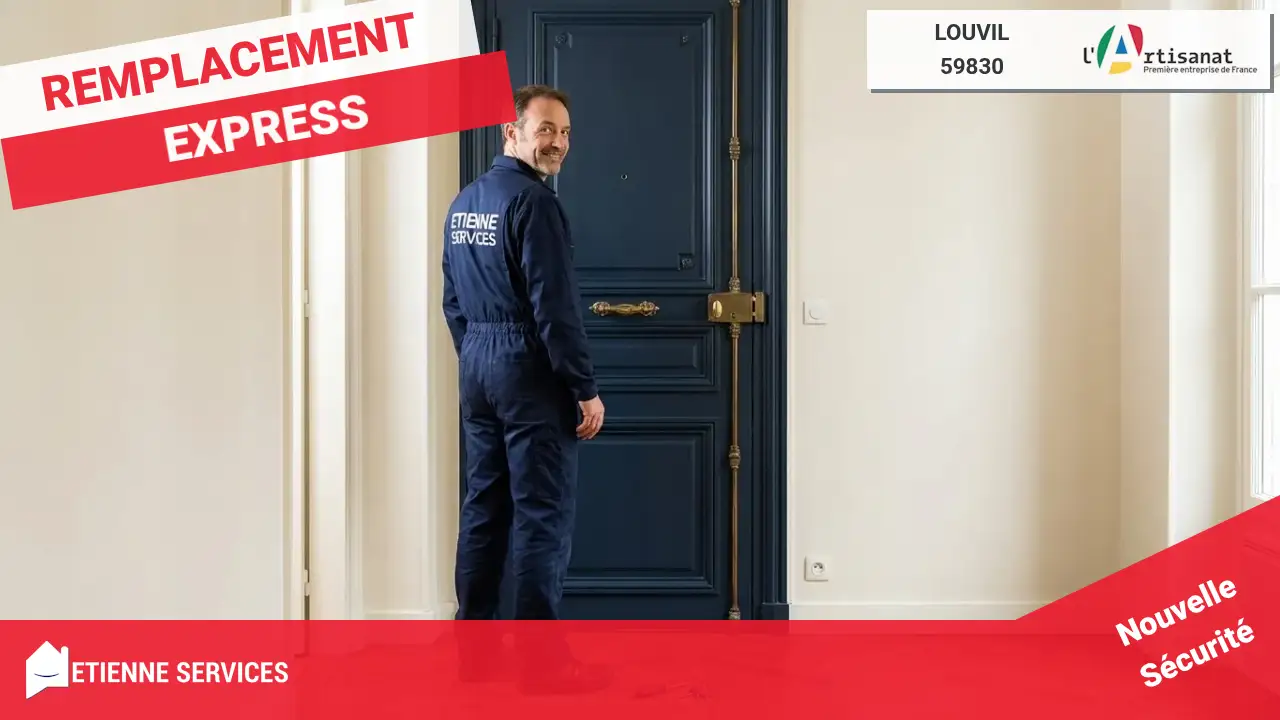 Dépannage de serrurerie en urgence par votre serrurier à Louvil (59830)