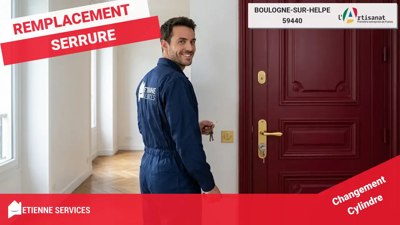 Dépannage de Serrurerie Urgent à Boulogne-sur-Helpe et Environs