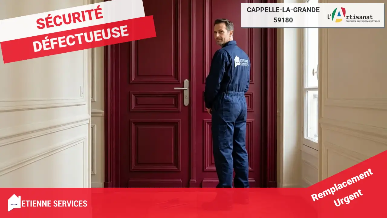 Service Complet de Dépannage Serrurerie par votre Serrurier Cappelle-la-Grande