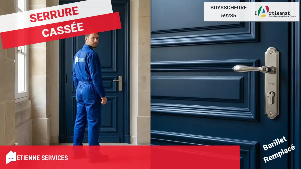 Dépannage Serrurerie d'Urgence : Intervention Rapide à Buysscheure