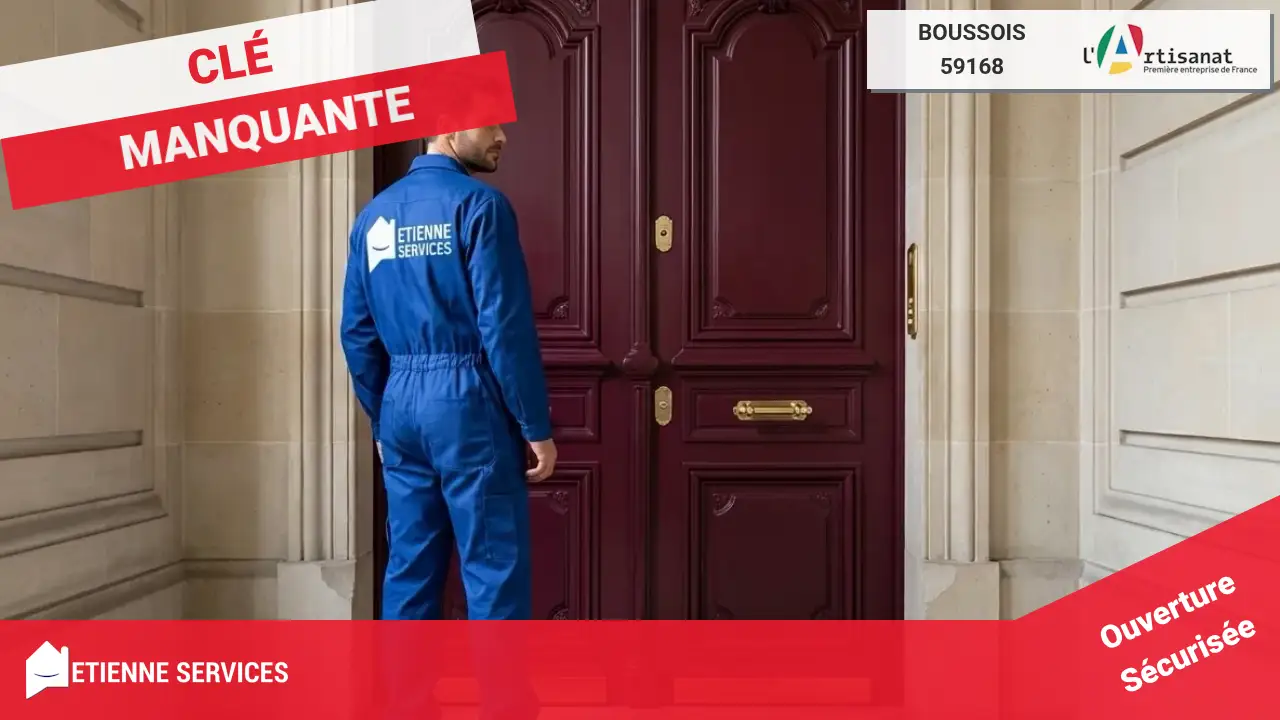 Ouverture de Porte d'Urgence par nos Serruriers à Boussois (59168)
