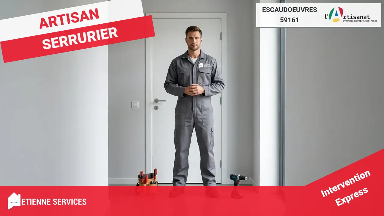 Dépannage et Installation par votre Serrurier Escaudoeuvres (59161)