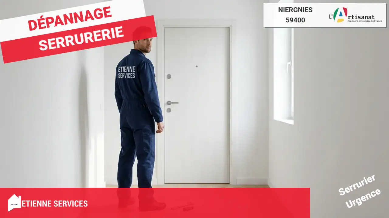 Dépannage et Installation de Serrurerie par votre Serrurier Niergnies