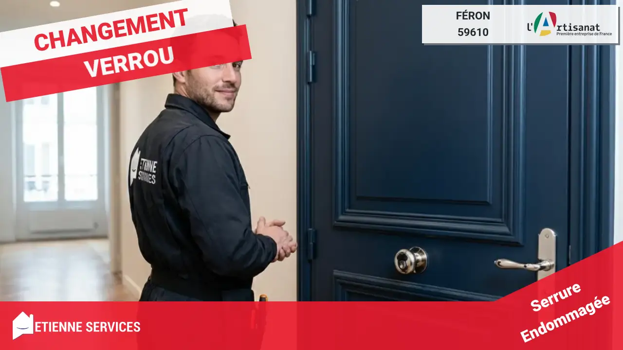 Votre Dépannage de Serrurerie Urgent avec un Serrurier à Féron