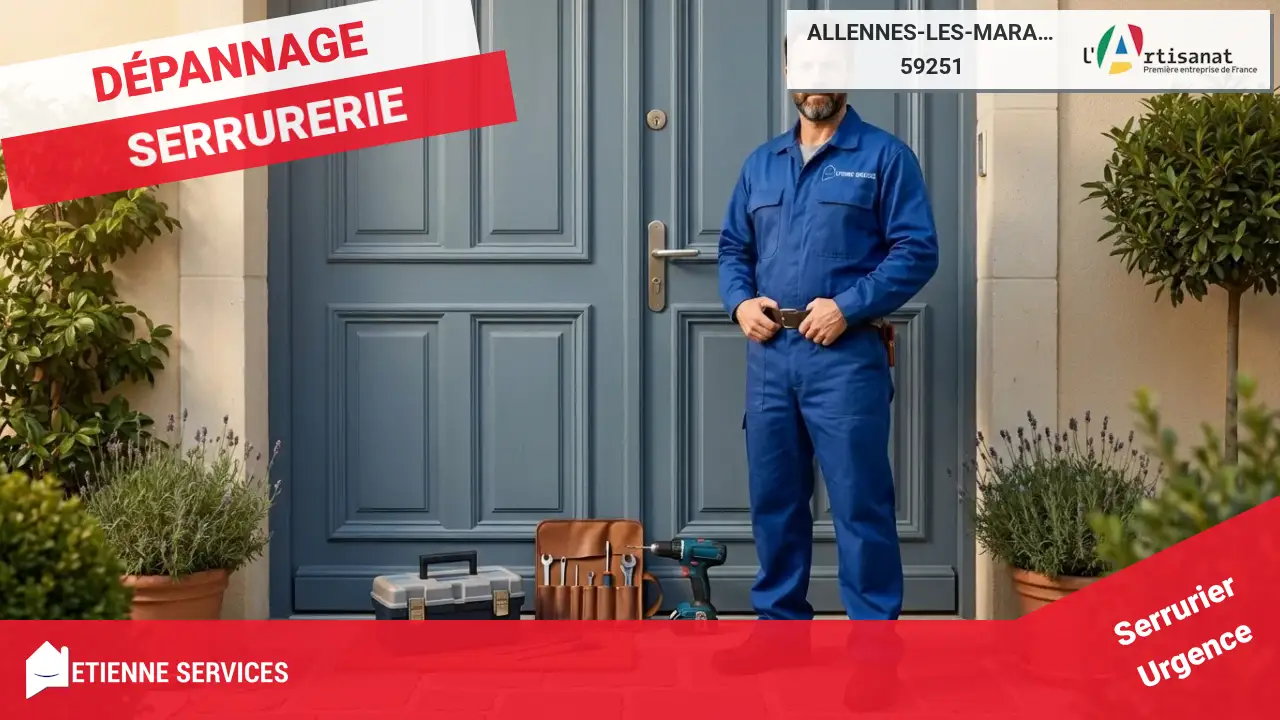 Serrurier pour Dépannage et installation à Allennes-les-Marais (59251)