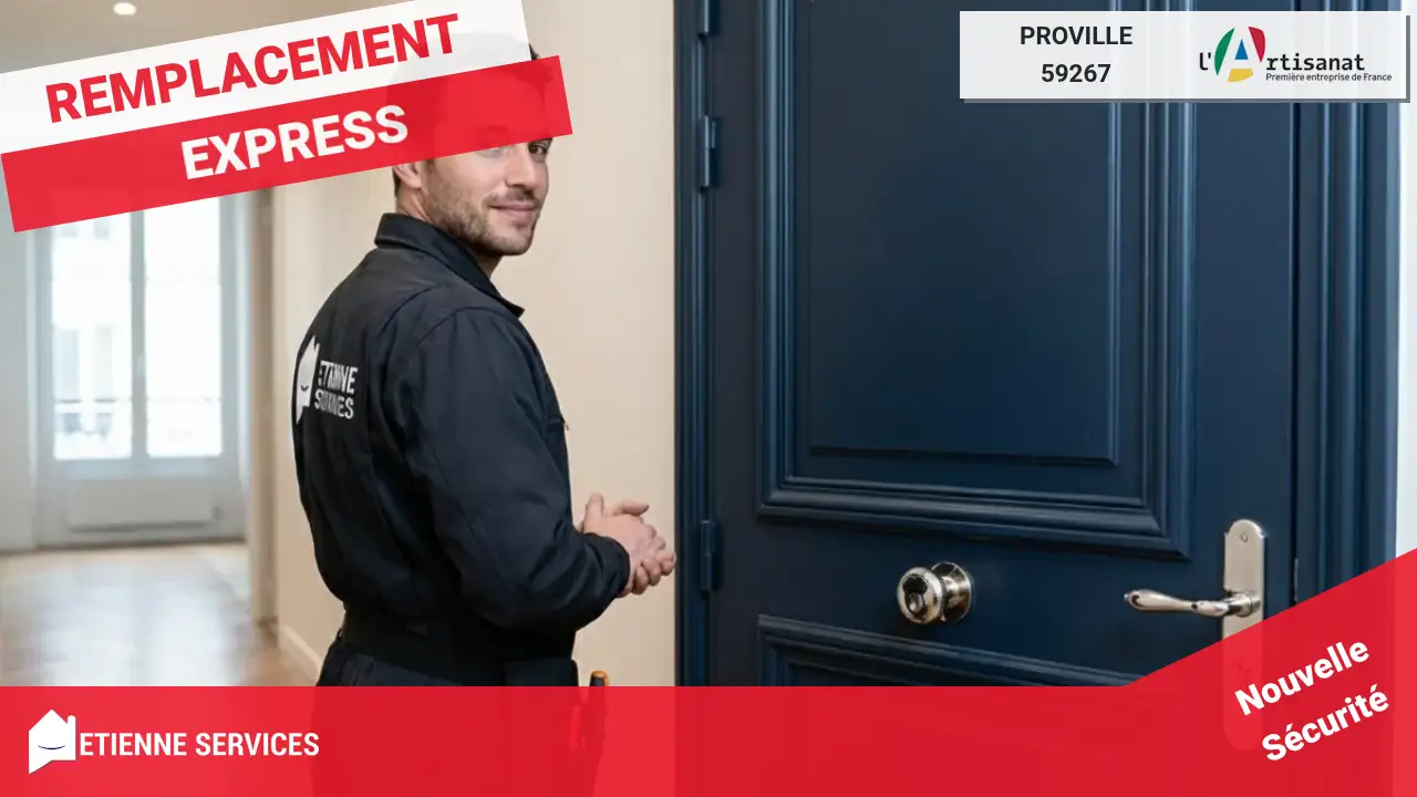 Votre Dépannage de Serrurerie à Proville (59267) : Intervention d'Urgence 7j/7