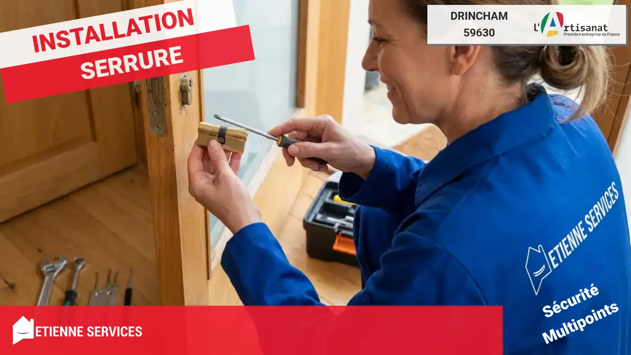 Installation et remplacement de serrure, Serrurier Drincham expert