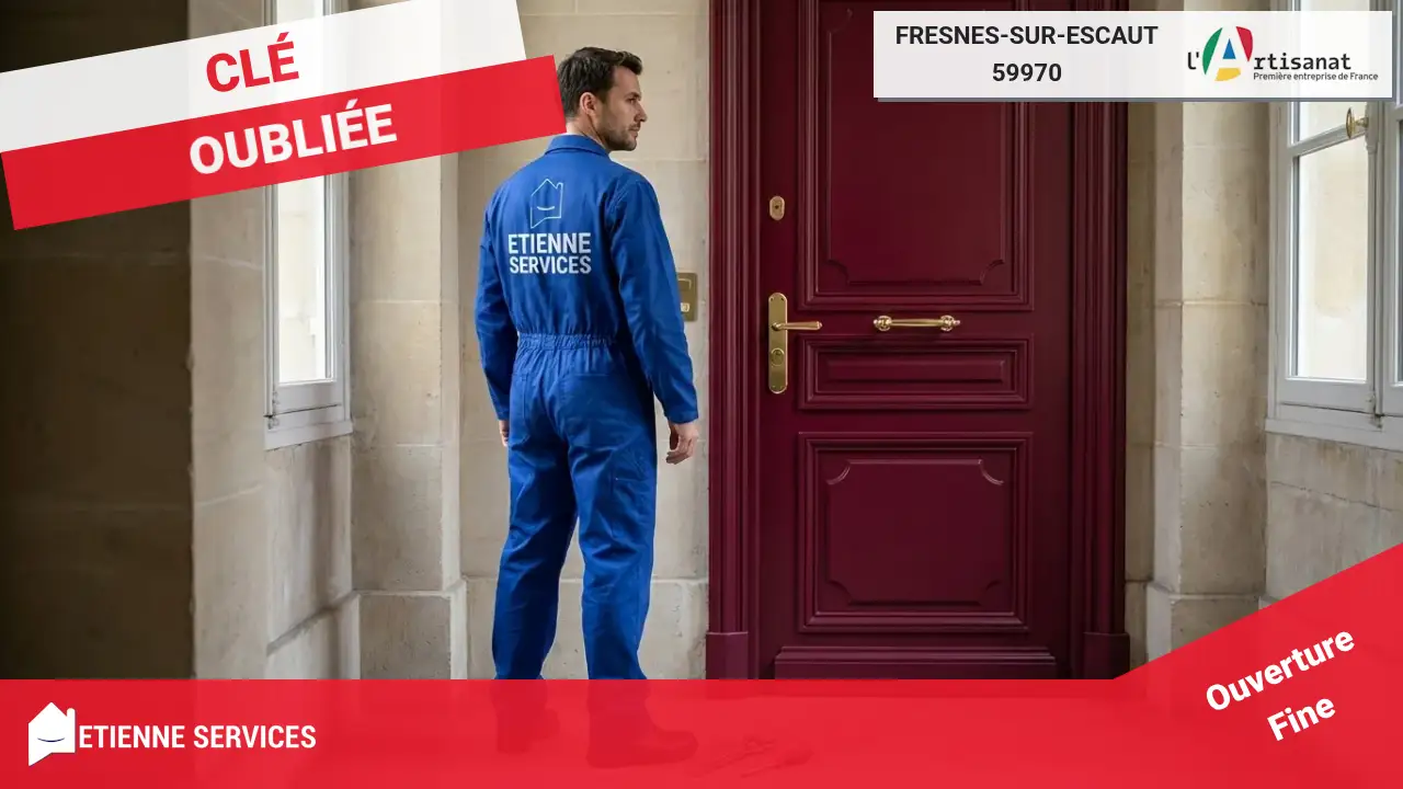 Ouverture de porte à Fresnes-sur-Escaut : Intervention Rapide par un serrurier Qualifié