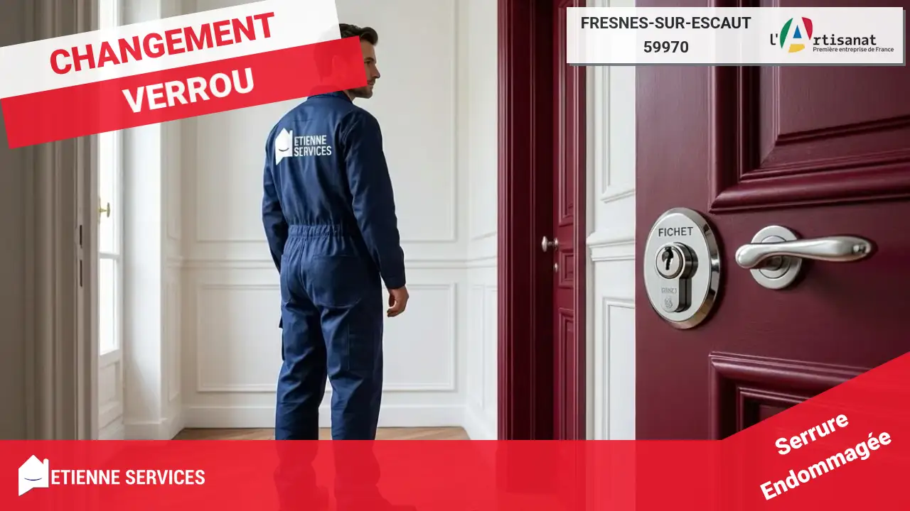 Dépannage de serrurerie à Fresnes-sur-Escaut : Urgence et Efficacité par Etienne Services