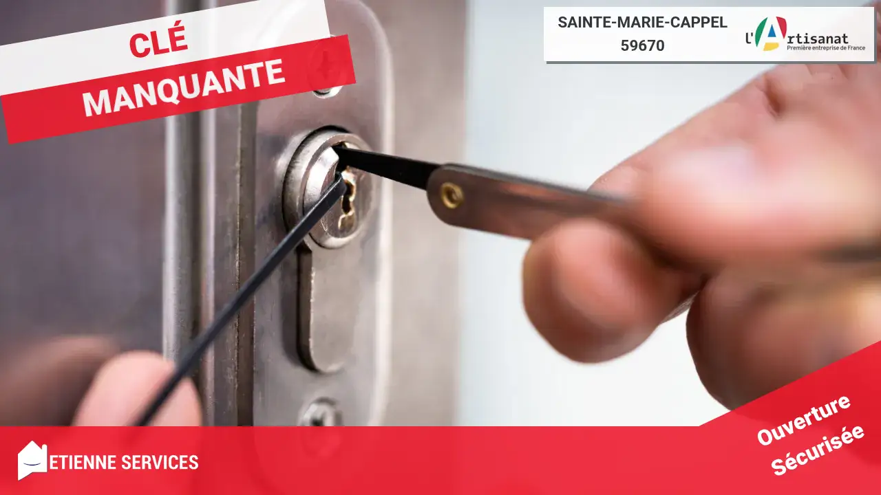 Ouverture de Porte à Sainte-Marie-Cappel (59670) - Service Rapide et Efficace