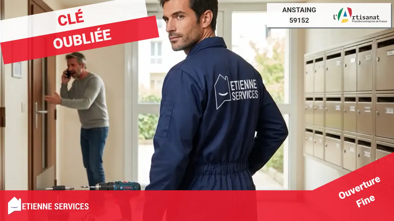 Ouverture de Porte Rapide et Efficace par votre Serrurier à Anstaing (59152)