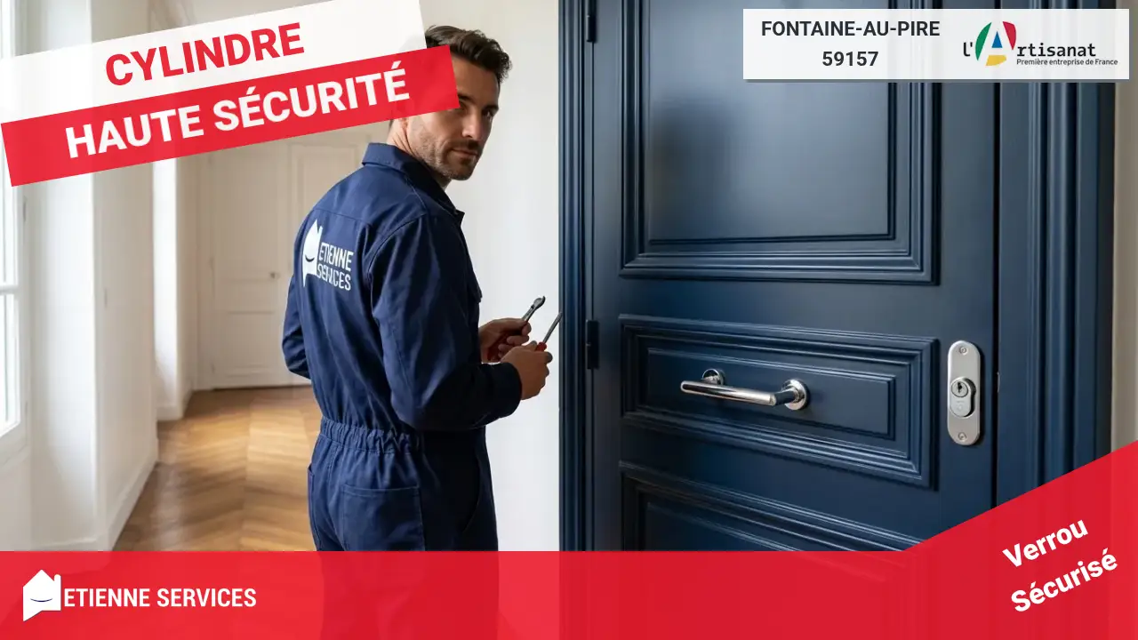 Installation et Remplacement de Serrure par Serrurier Fontaine-au-Pire