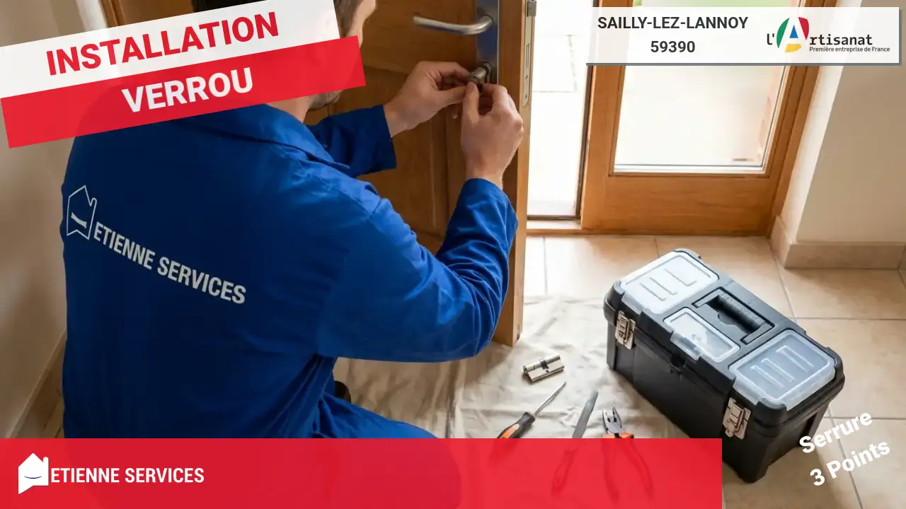 Installation et Remplacement de Serrure : Serrurier à Sailly-lez-Lannoy