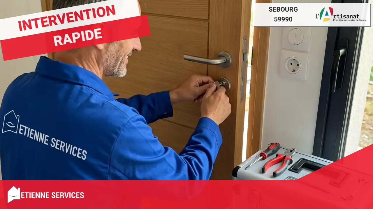 Dépannage et Installation de Serrurerie par votre Serrurier à Sebourg