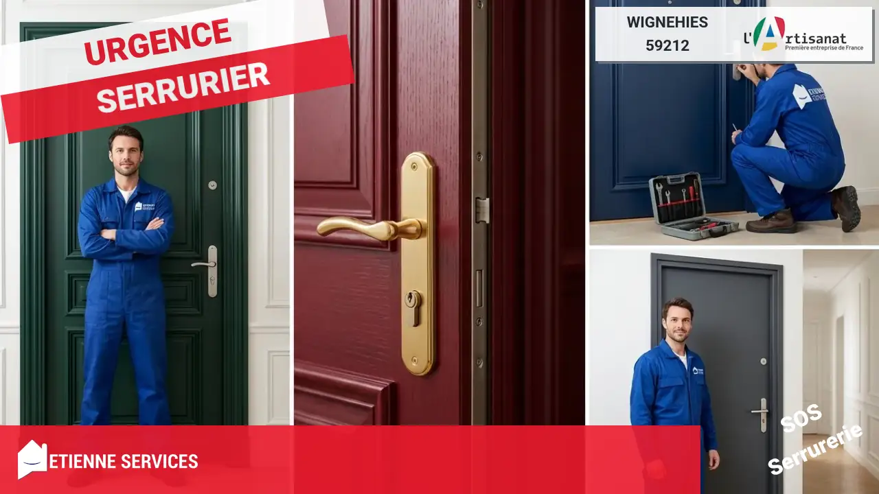 Dépannage et Installation de Serrurerie par votre Serrurier à Wignehies