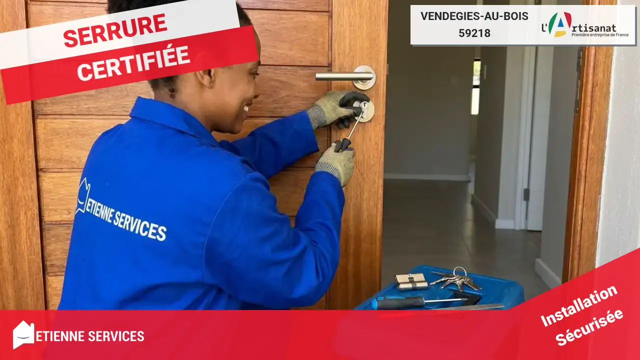 Installation et Remplacement de Serrure : Serrurier à Vendegies-au-Bois (59218)
