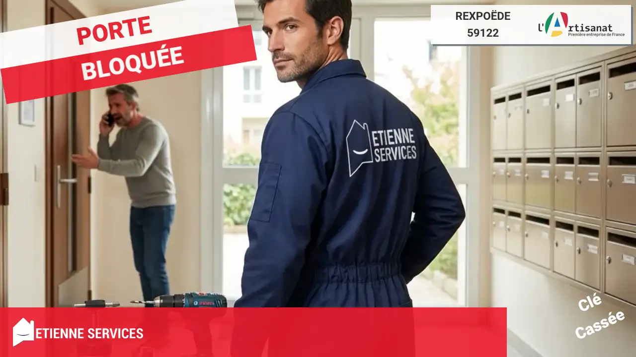 Ouverture de porte claquée ou fermée à clé : Serrurier Rexpoëde disponible 7j/7