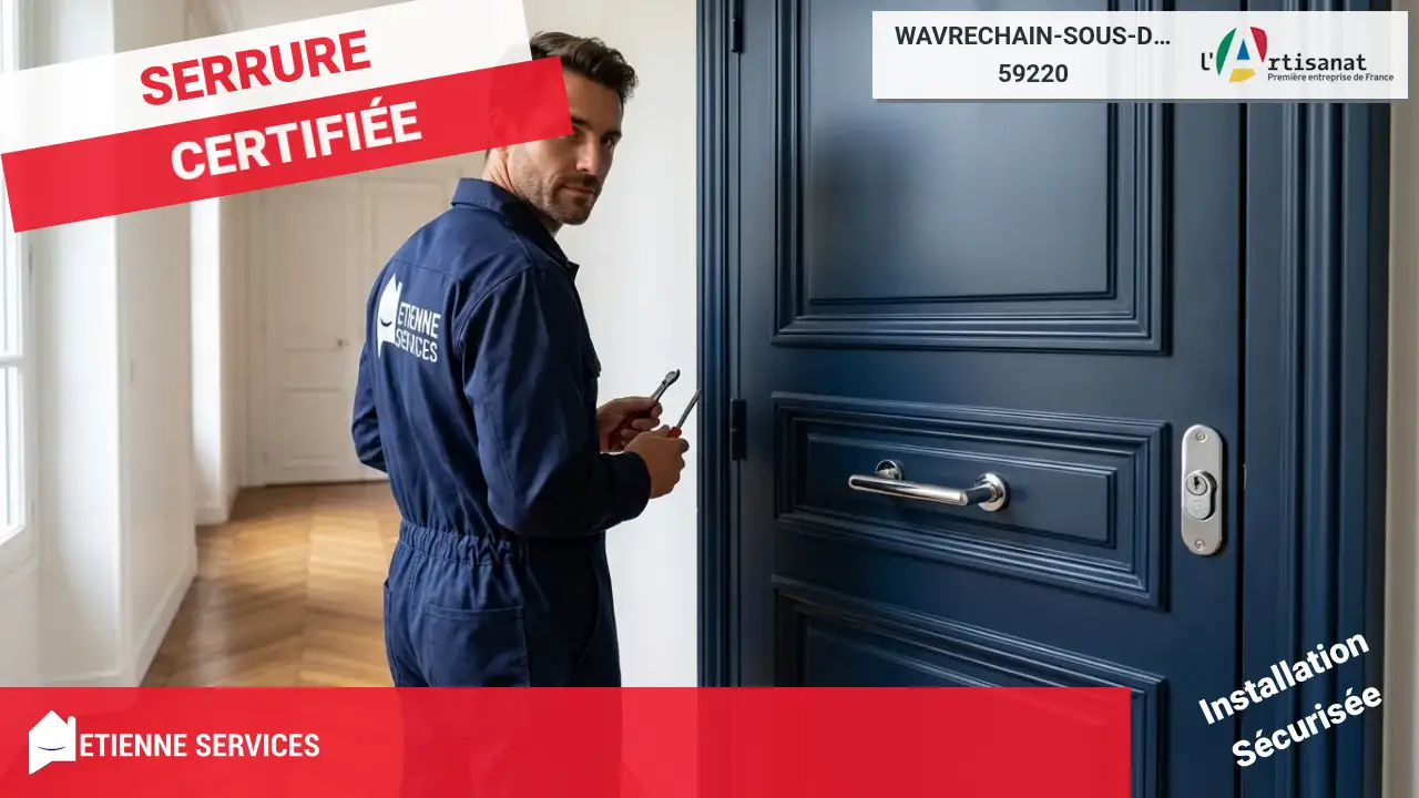 Installation et Remplacement de Serrure : Serrurier Wavrechain-sous-Denain