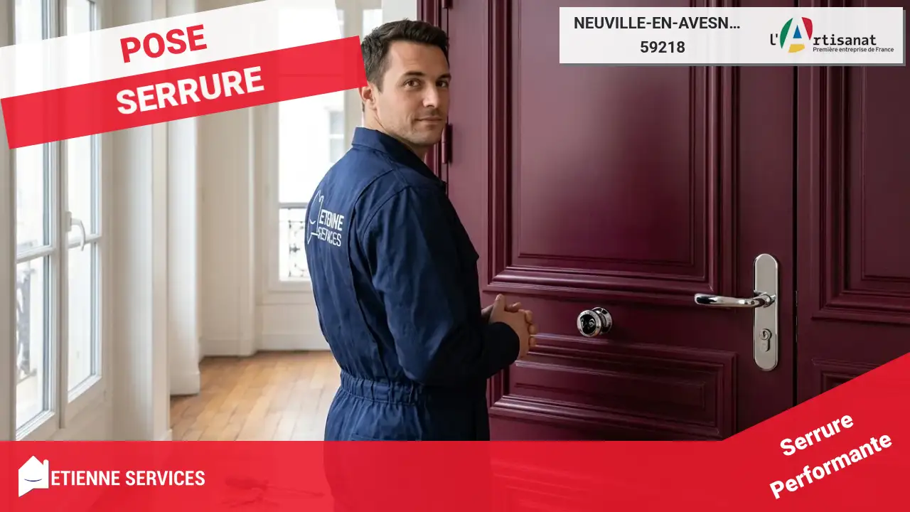Installation et Remplacement de Serrure : Serrurier à Neuville-en-Avesnois