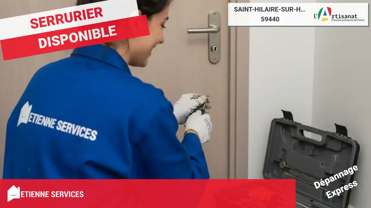 Dépannage et installation par votre serrurier à Saint-Hilaire-sur-Helpe (59440)