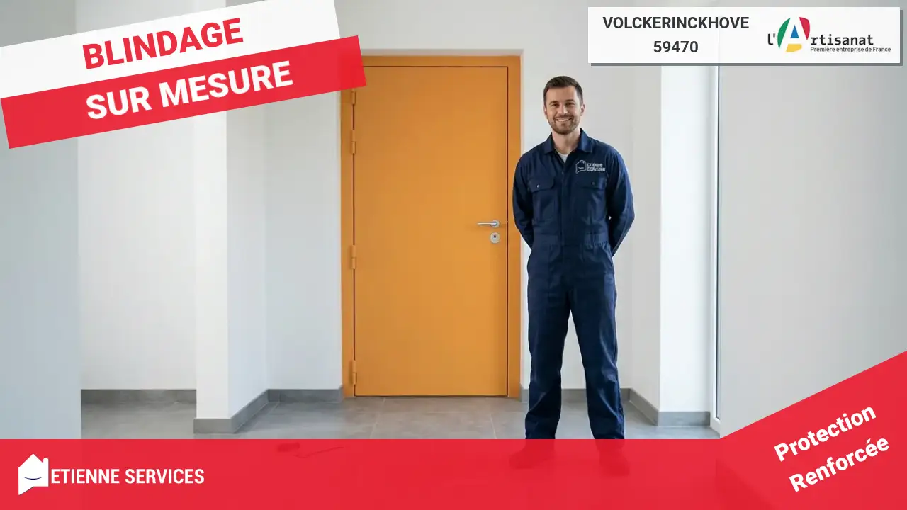 Installation de Porte Blindée par votre Serrurier à Volckerinckhove (59470)