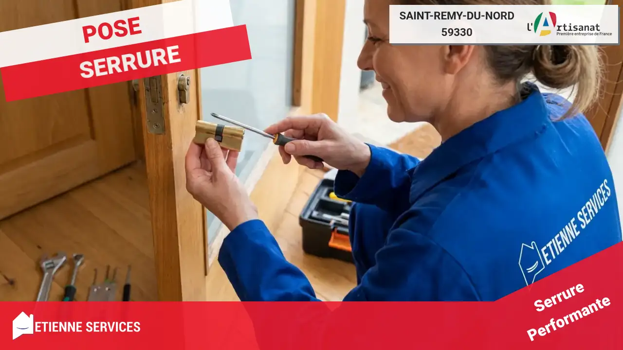 Installation et remplacement de serrure : la sécurité par votre serrurier à Saint-Remy-du-Nord