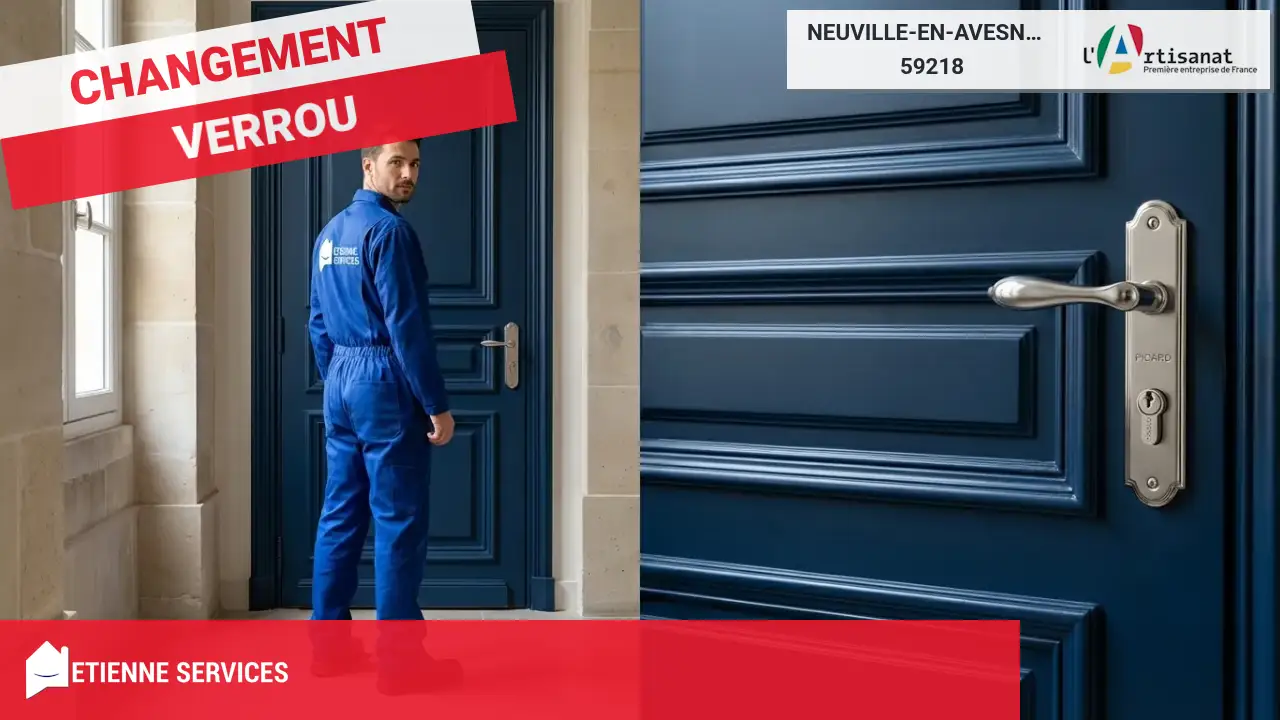 Dépannage Urgent de Serrurerie : Serrurier à Neuville-en-Avesnois