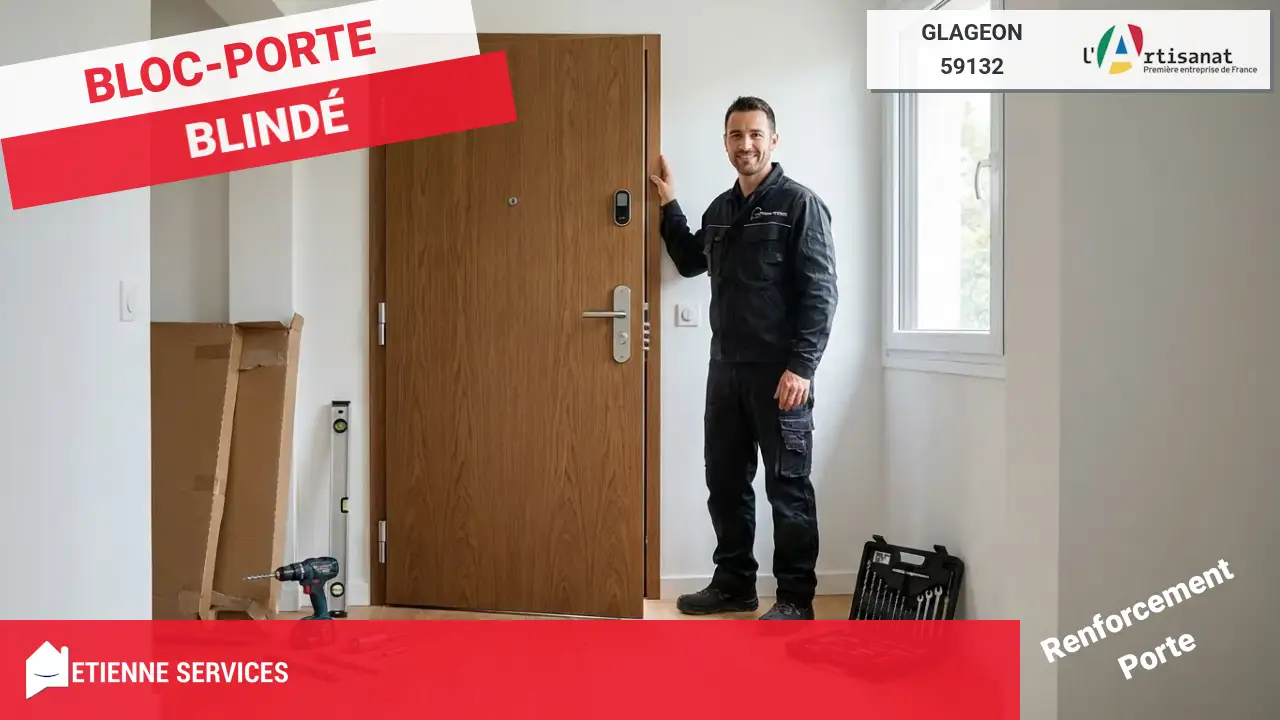 Installation de Porte Blindée : Votre Serrurier Sécurise votre Domicile à Glageon (59132)
