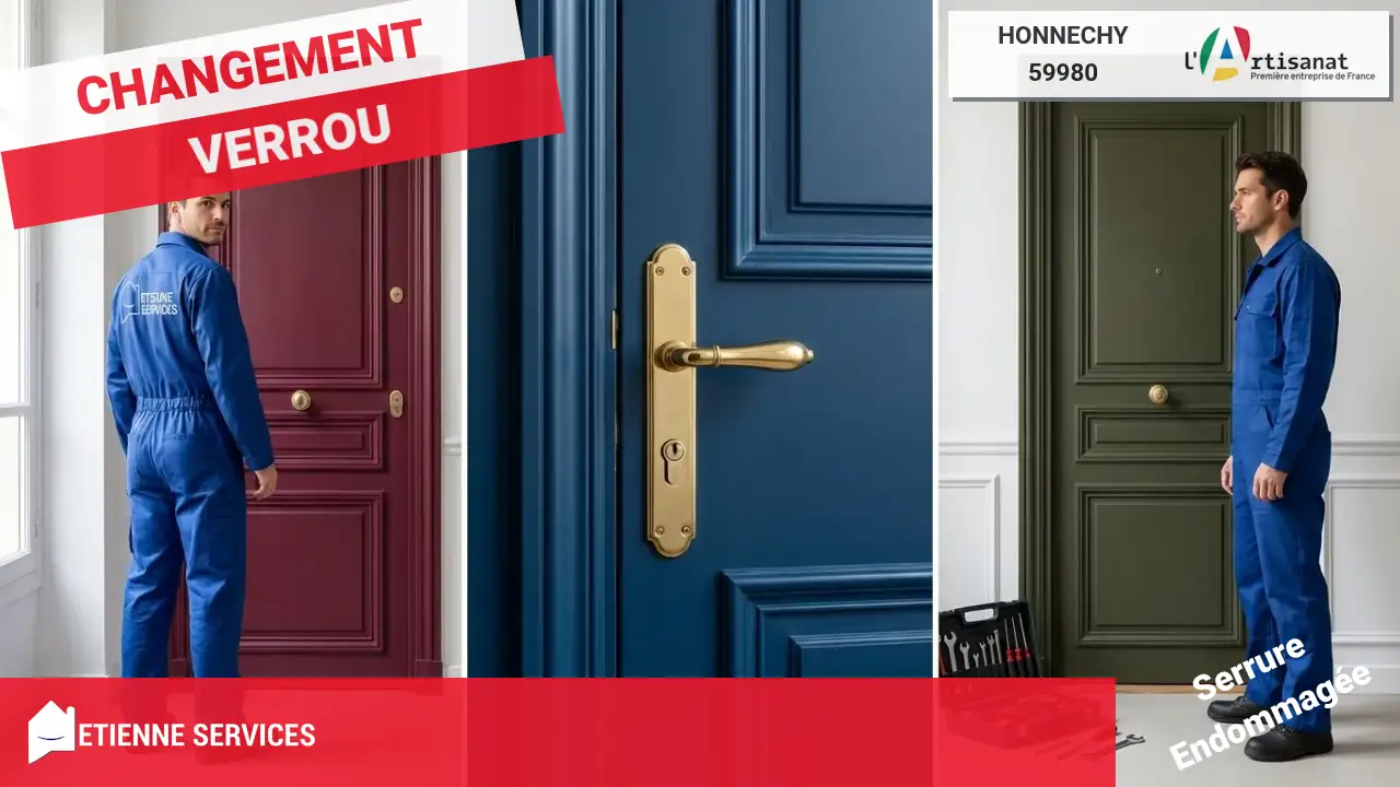 Tous Dépannages de Serrurerie à Honnechy (59980) : Votre Expert 7j/7