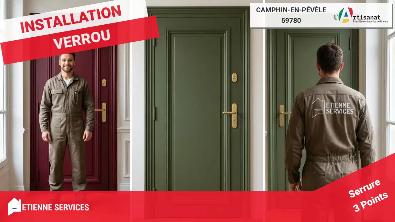 Serrurier Camphin-en-Pévèle : Installation et Remplacement de Serrure Toutes Marques