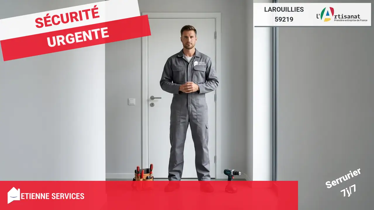 Dépannage et Installation par votre Serrurier à Larouillies (59219)
