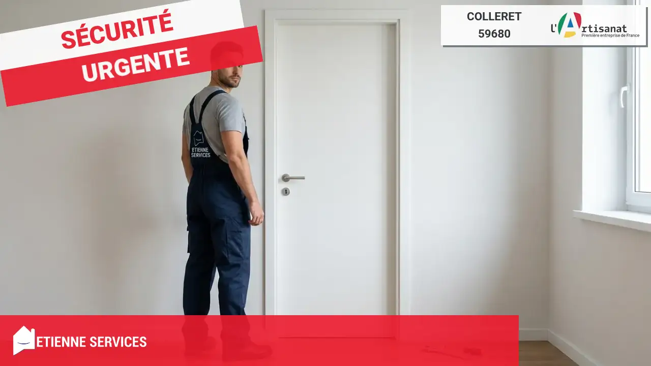 Serrurier Colleret : Dépannage et installation serrurerie à Colleret-59680