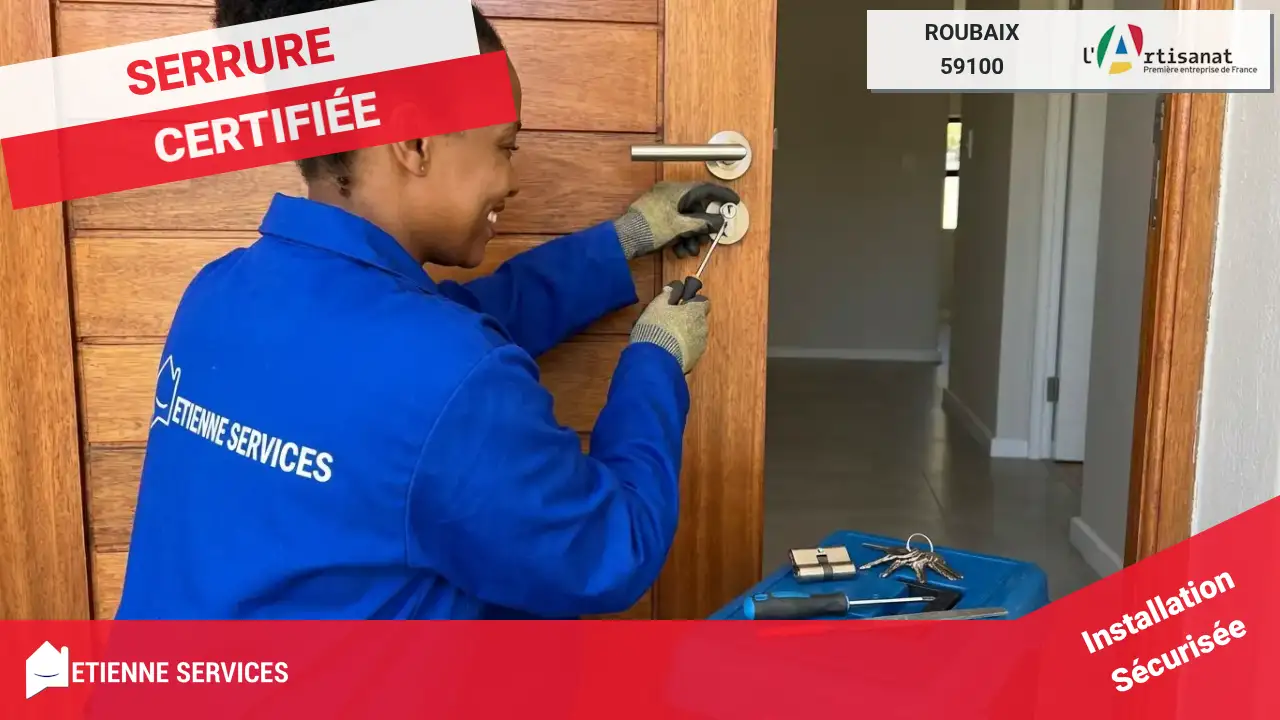 Installation et Remplacement de Serrure : Serrurier à Roubaix (59100) pour votre Sécurité