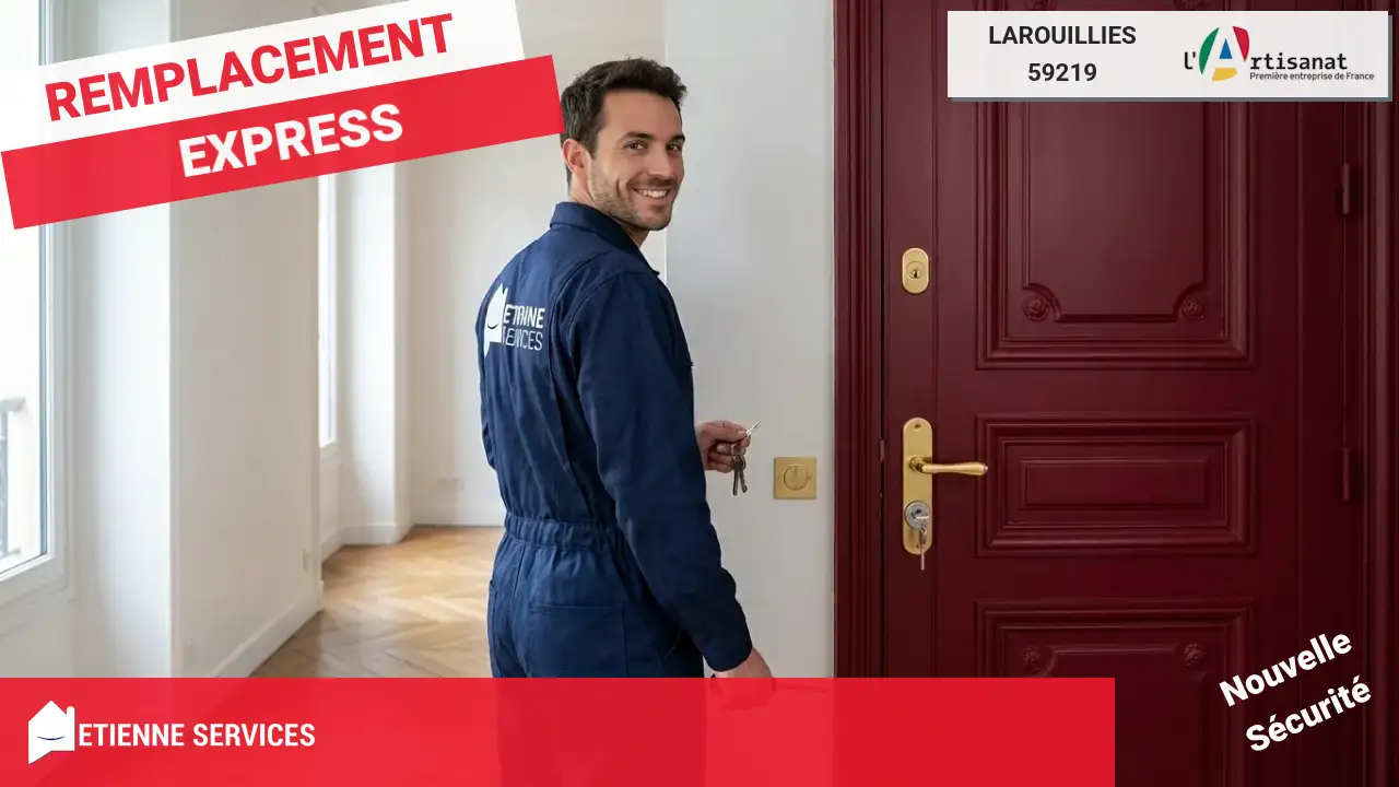 Dépannage de Serrurerie d'Urgence par nos Artisans Serruriers à Larouillies (59219)